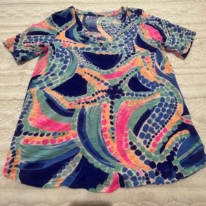 Lilly Pulitzer short sleeve shirt